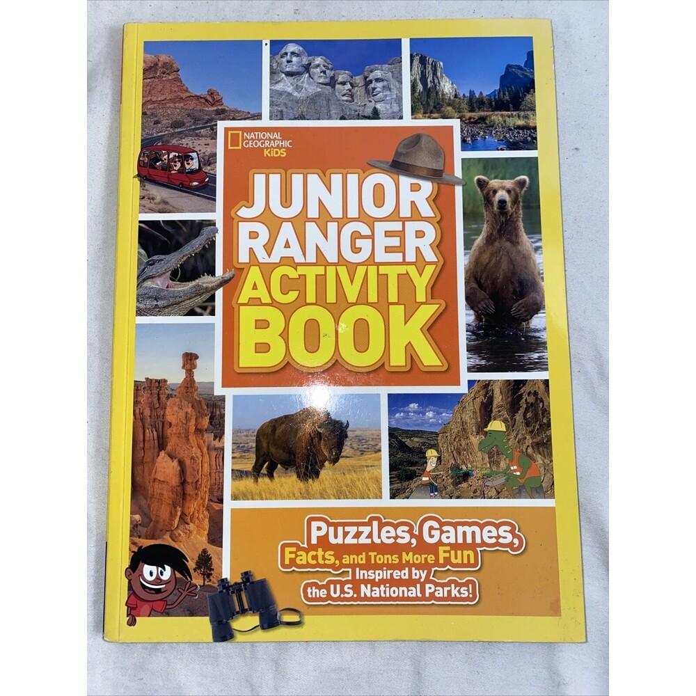Junior Ranger Activity Book: Puzzles, Games, Facts, and Tons More Fun National